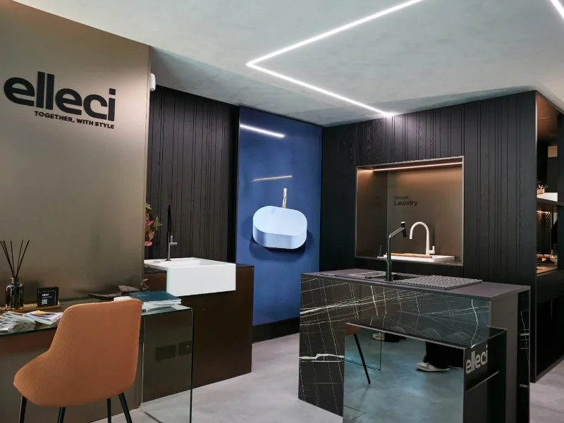 Riqualificazione dello showroom di Elleci a Milano